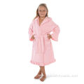 Soft Cotton Terry Kids Bathrobe with Bottom Swing